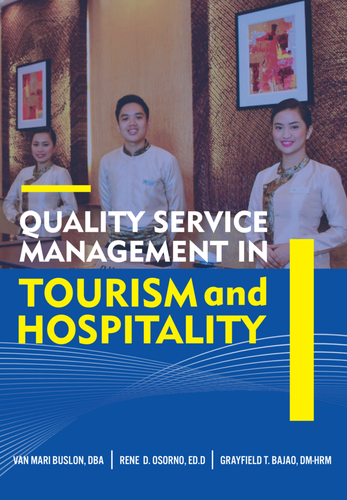 Quality Service Management In Tourism And Hospitality - Wiseman's Books ...