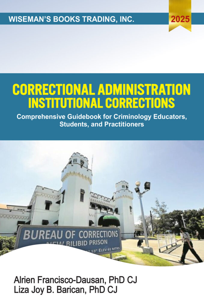 Correctional Administration - Institutional Correction: Comprehensive ...